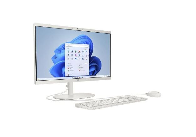 HP All-in-One 22-dd0000d Desktop PC - Intel Core i3, 8GB RAM, 512GB SSD, 21.5" D
